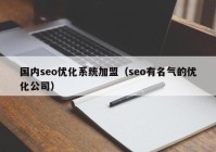 国内seo优化系统加盟（seo有名气的优化公司）